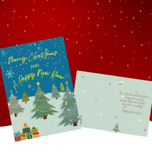 Christmas and new year card 2