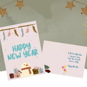 New year card writico 2