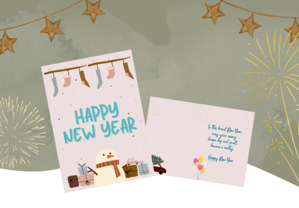 New year card writico 2